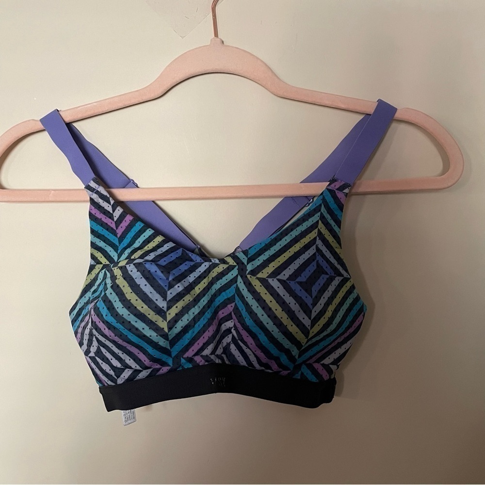 Victoria's Secret VS Sport Purple Print Sports Bra